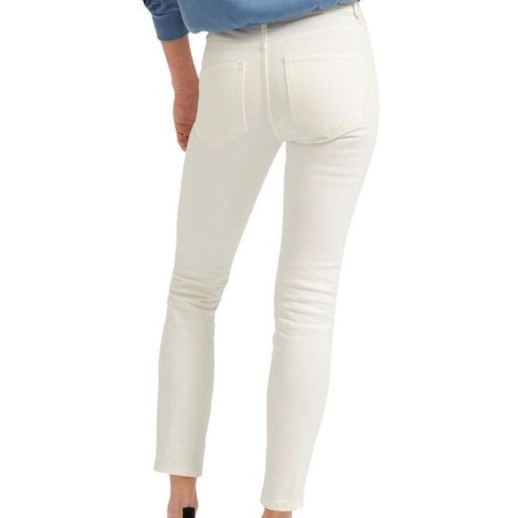 EVERLANE WOMEN'S WHITE MID-RISE SKINNY JEANS SZ 29R - Picture 7 of 7